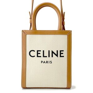 Celine Vertical Cabas Mini Handbag 193302 CELINE 2-way